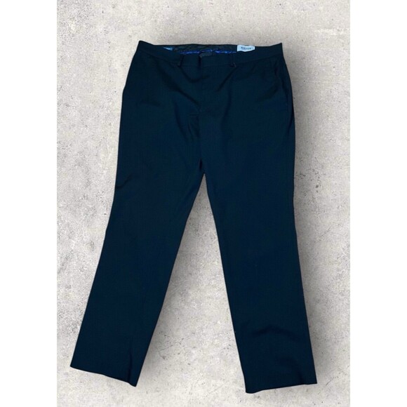 Kenneth Cole Reaction Men's Size 36/30 Modern Fit Stretch Trouser Black - Picture 5 of 9